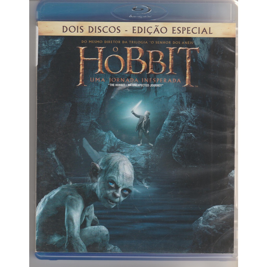 Blu-ray O Hobbit, Uma Jornada Inesperada 2013 Ian Mckellen