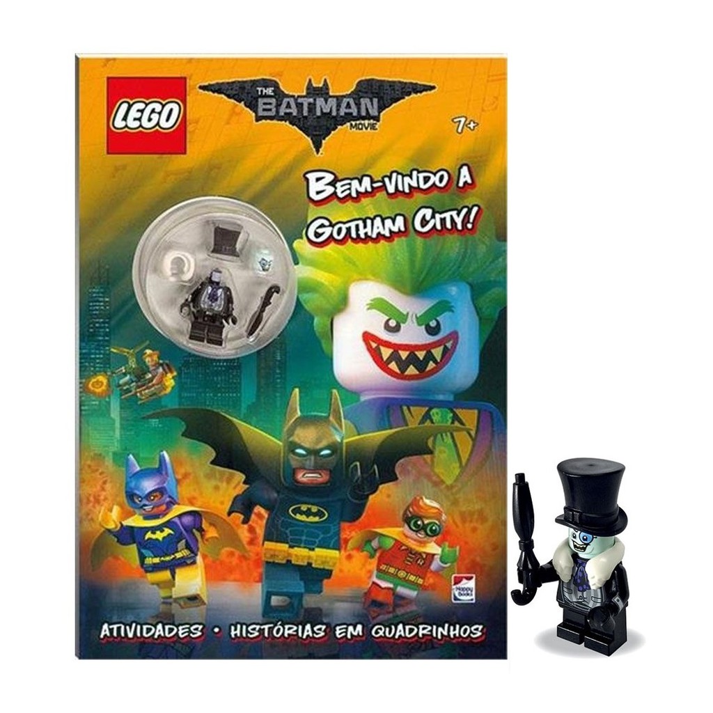 Livro Bem Vindo A Gotham City Lego Dc Batman Movie Minifigura Pinguim Shopee Brasil