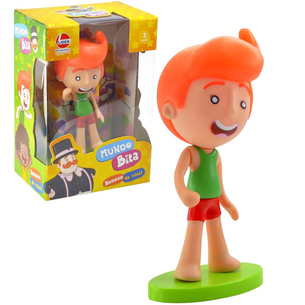 Brinquedo Boneco Tito De Vinil Figura De Acao Mundo Bita - Lider ...