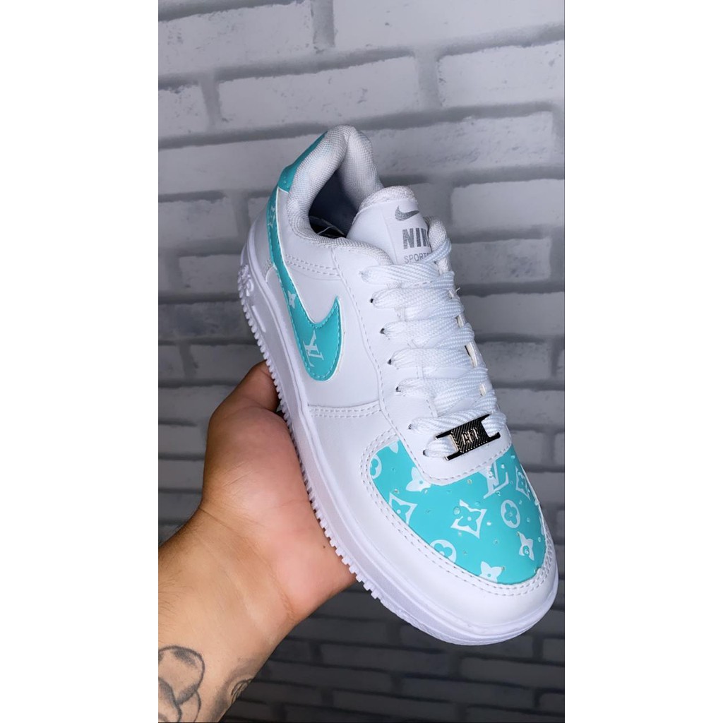 tenis louis vuitton verde