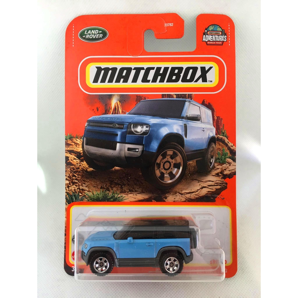 MATCHBOX - 2020 LAND ROVER DEFENDER 90 AZUL - BÁSICO 2022