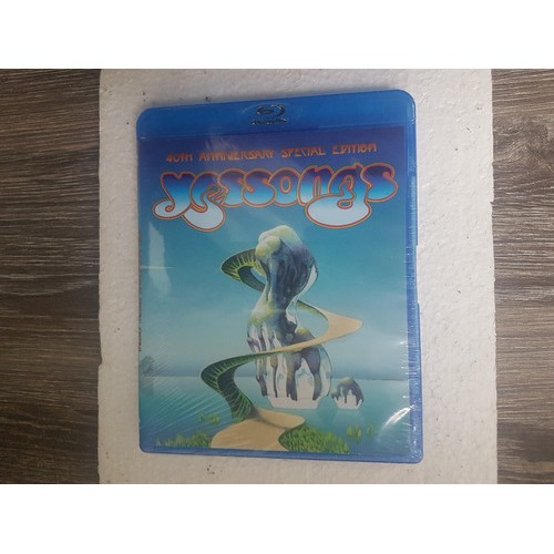 Blu Ray Yes - Yessongs - Importado. Lacrado