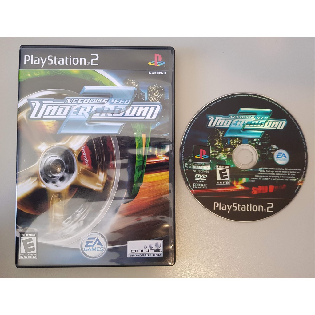 Need For Speed Underground 1 PT-BR - PS2 ISO RIP 