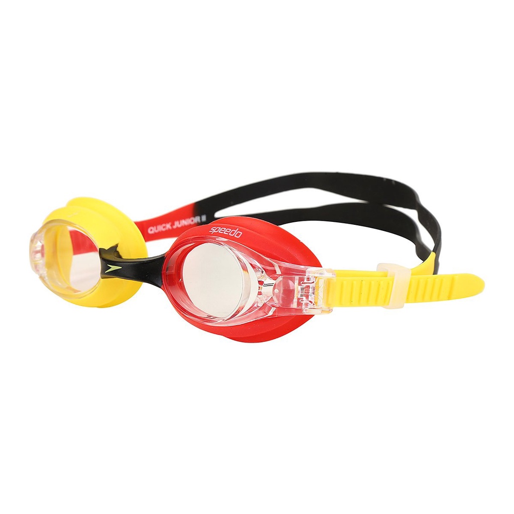 Óculos Natação Quick Junior II Infantil Speedo 509202 Vermelho/Amarelo