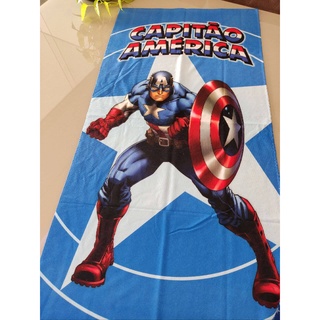 Toalha de Banho Personalizada da MARVEL: Capitão America