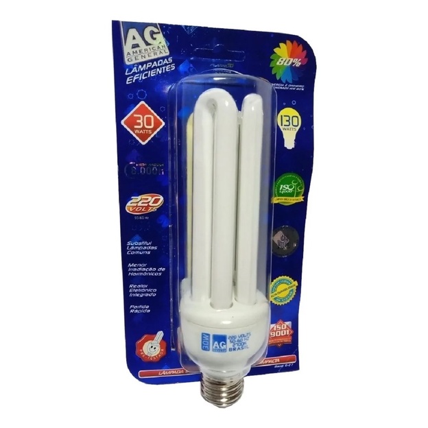 Lampada Fluorescente 7w  220v Luz Branco Frio 6500k em Oferta na Shopee