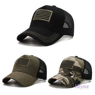 Bbyter Boné De Beisebol Com Bandeira Bordada/Tático/Camo/Algodão