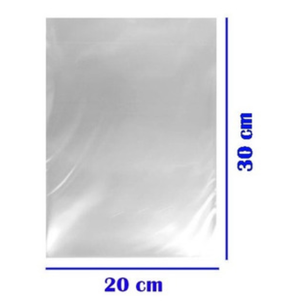 Embalagem Saco Presente Transparente Bopp 20x30cm 50 Unidades Vmp