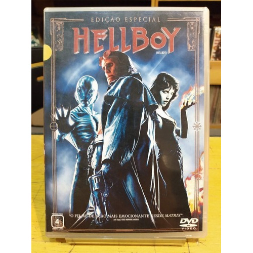 Hellboy Dvd Film Ron Pearlman Selma Blair Guillermo Del Toro