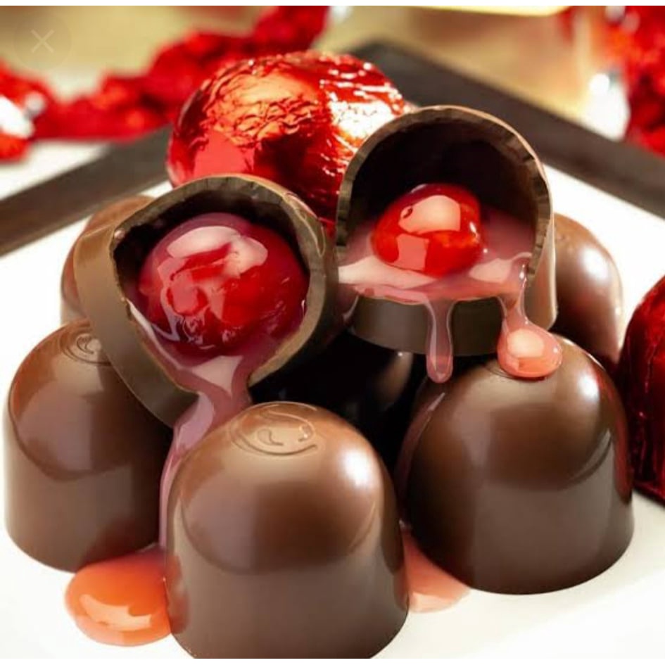 CACAU SHOW BOMBOM CHOCOLATE AO LEITE COM RECHEIO DE CEREJA AO LICOR 25G