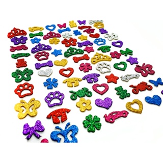 100 Adesivos Pet Coleção 1  Piercings Lacinhos Eva Pet Shop Banho e tosa em Oferta na Shopee