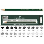 Lápis Preto Técnico Grafite HB, B, H, 2B, 3B, 4B, 5B, 6B e 8B Faber Castell em Oferta na Shopee