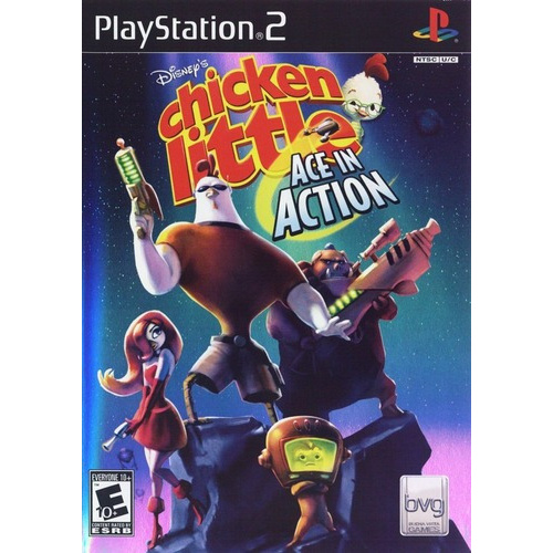 Jogo Disney's Chicken Little - Ace In Action Ps2 Patch