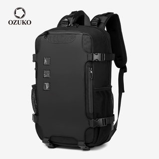 Ozuko Mochila Masculina Multifuncional Para Laptop À Prova D 