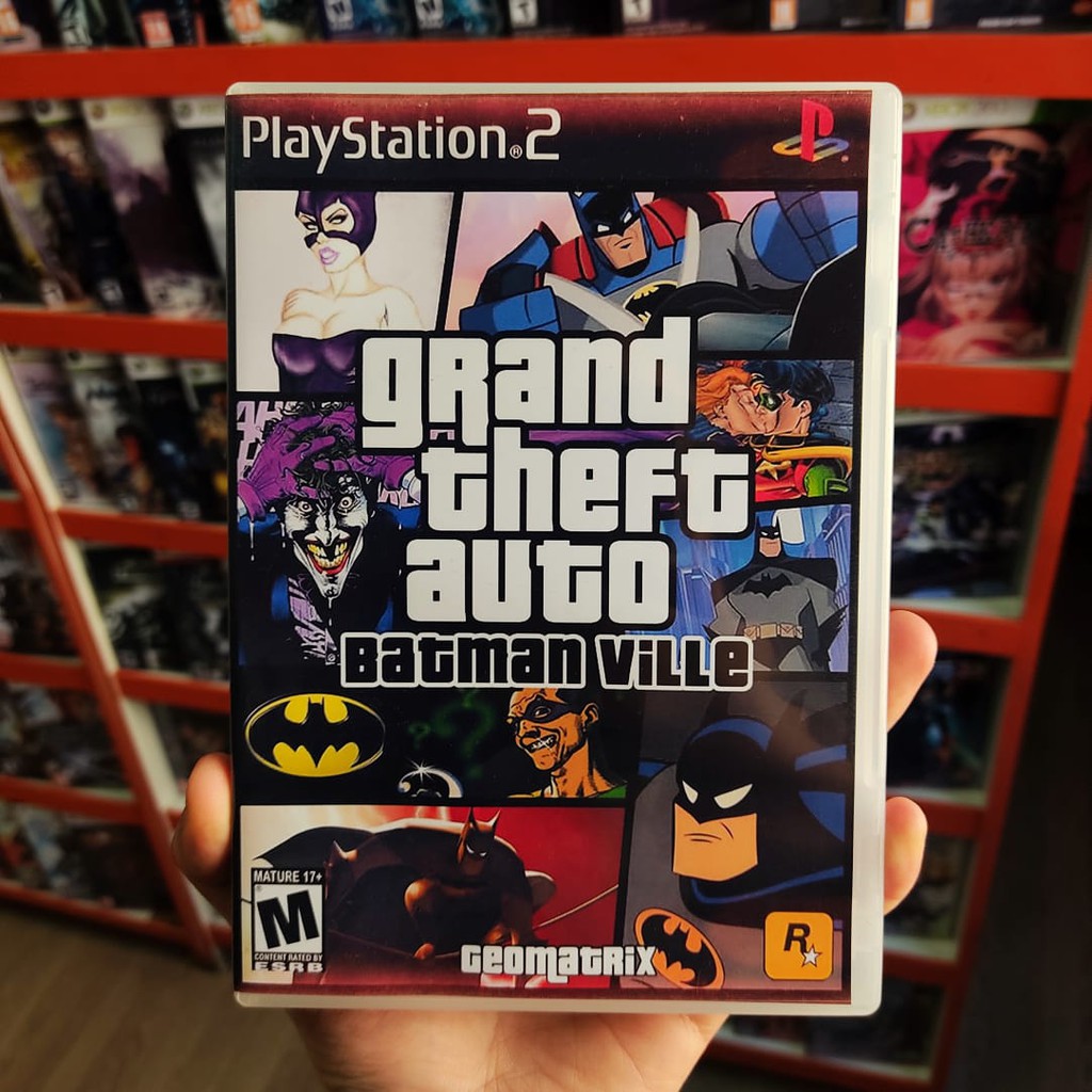 GTA Batman Ville - Grand Theft Auto - Patch - Mod | Shopee Brasil