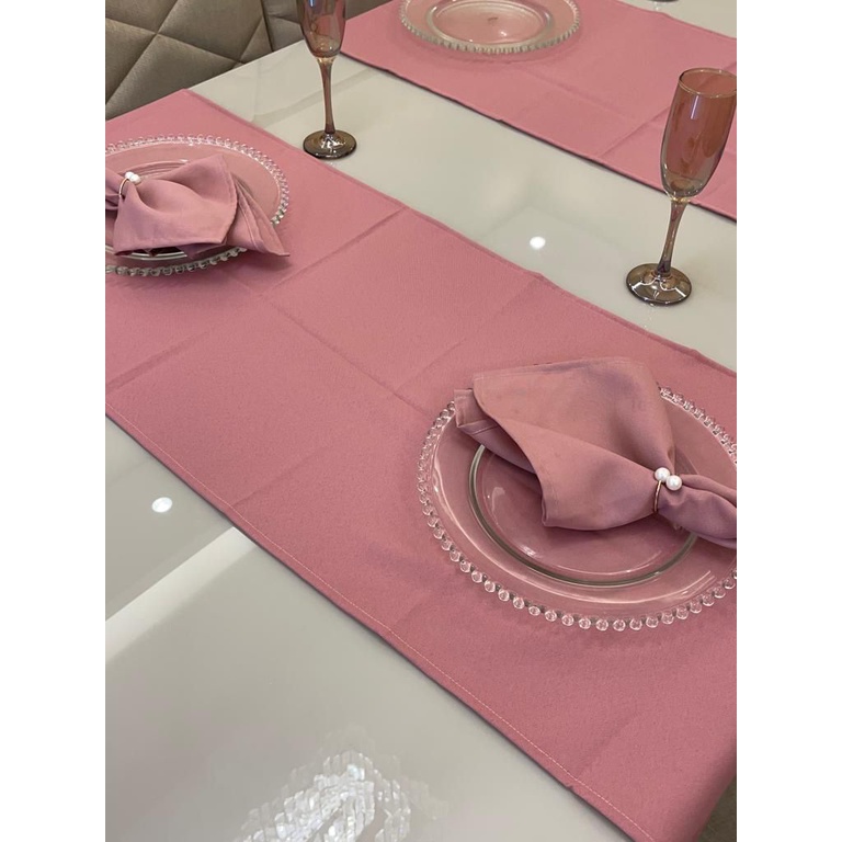 3 CAMINHO DE MESA LINDO 1,48X0,38 OXFORD TRILHO CENTRO BARATO