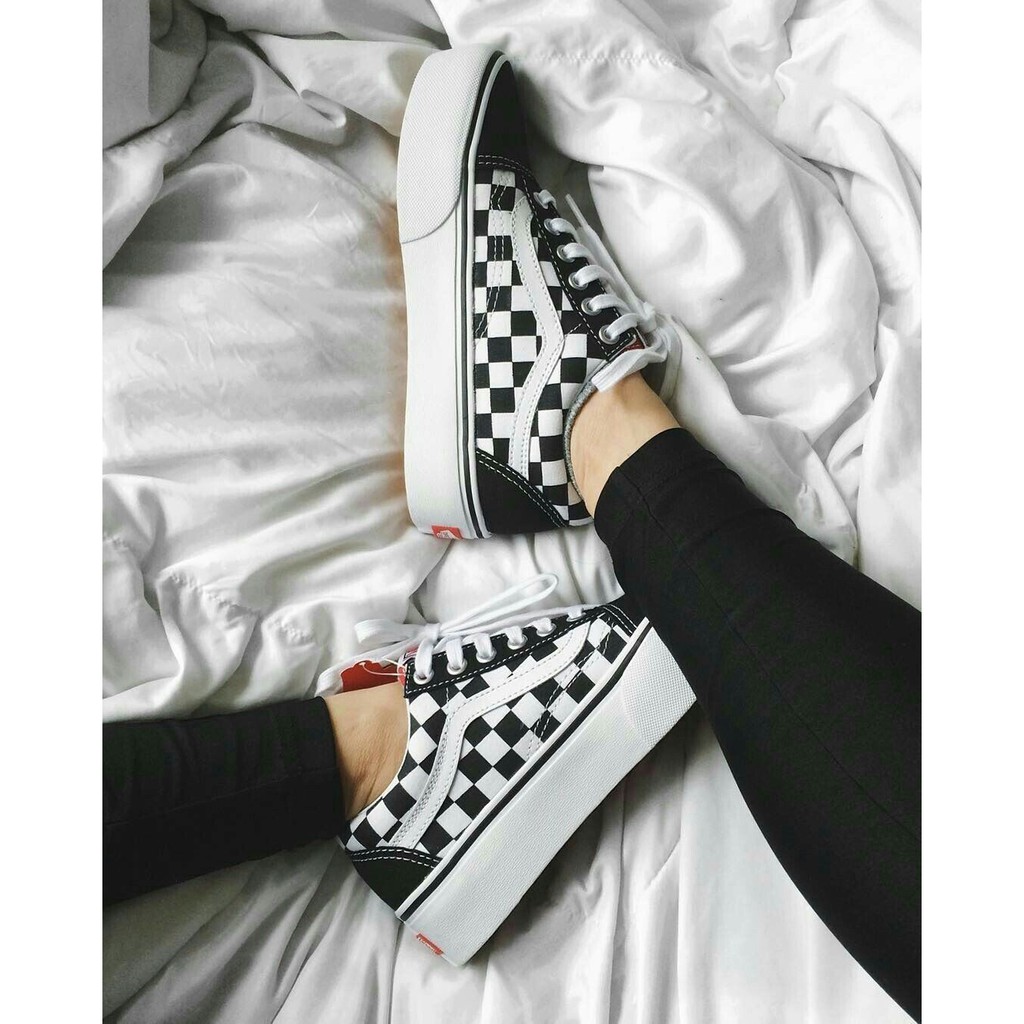 vans old skool platform xadrez