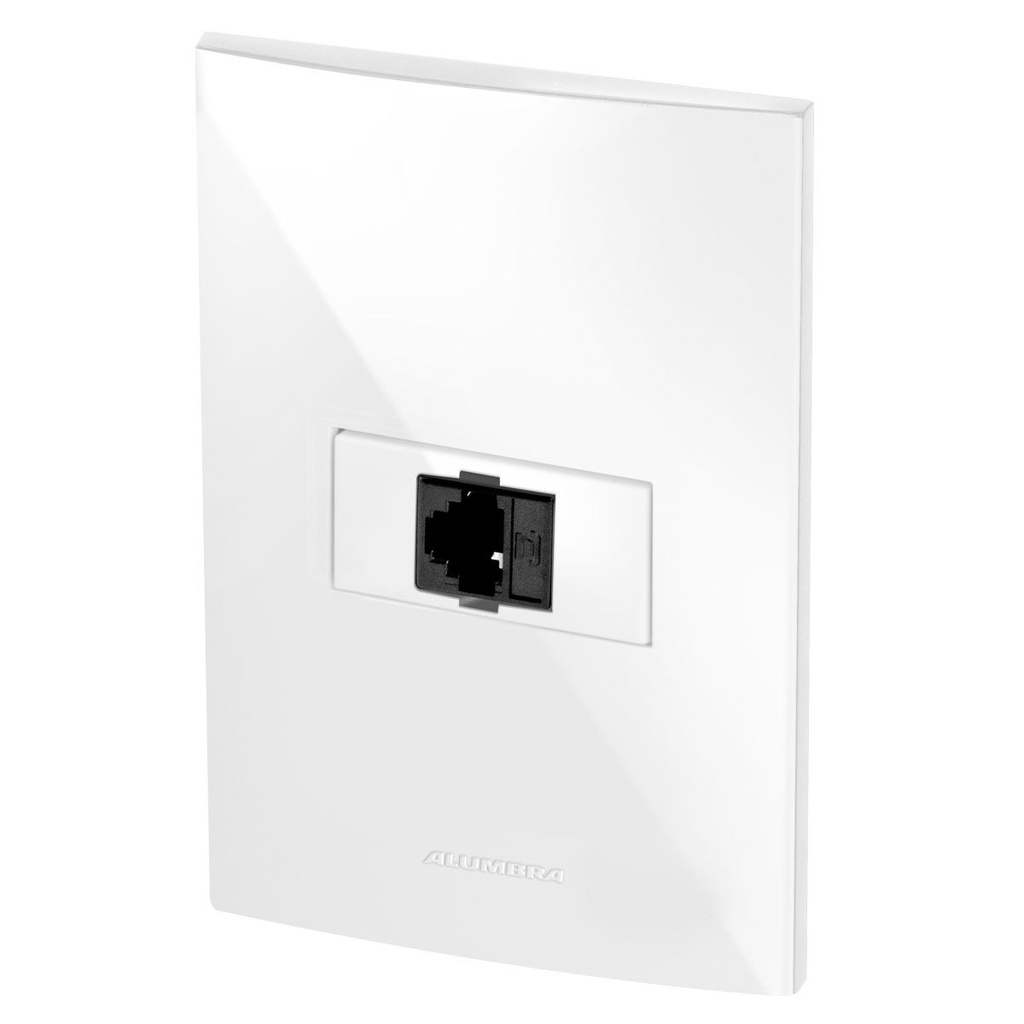 Conjunto 1 Tomada Telefone RJ11 - Alumbra Inova Pro - 85059
