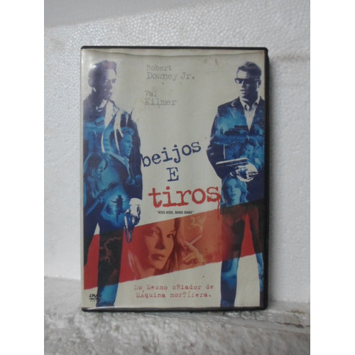 Dvd Beijos & Tiros - Original - Robert Downey Jr - Val Kilmer