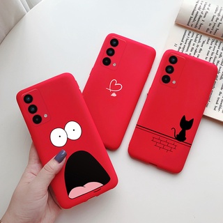 Realme GT Master Edition Capa Pintada Macia TPU Silicone Telefone Traseira