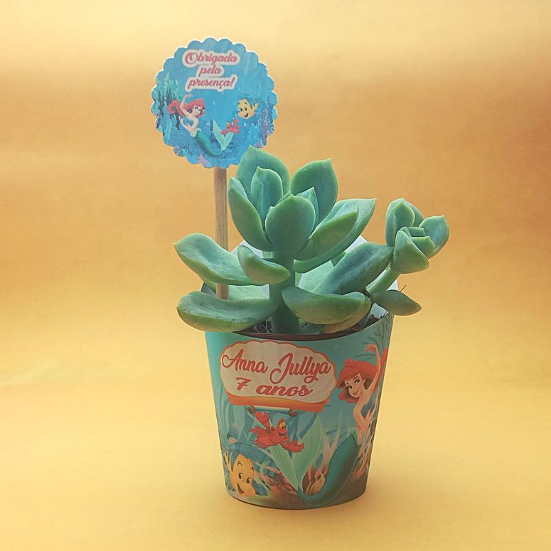 Lembrancinhas tema Pequena Sereia. Rótulo com o  tag  Personalizado - Aniversário Infantil - Festa