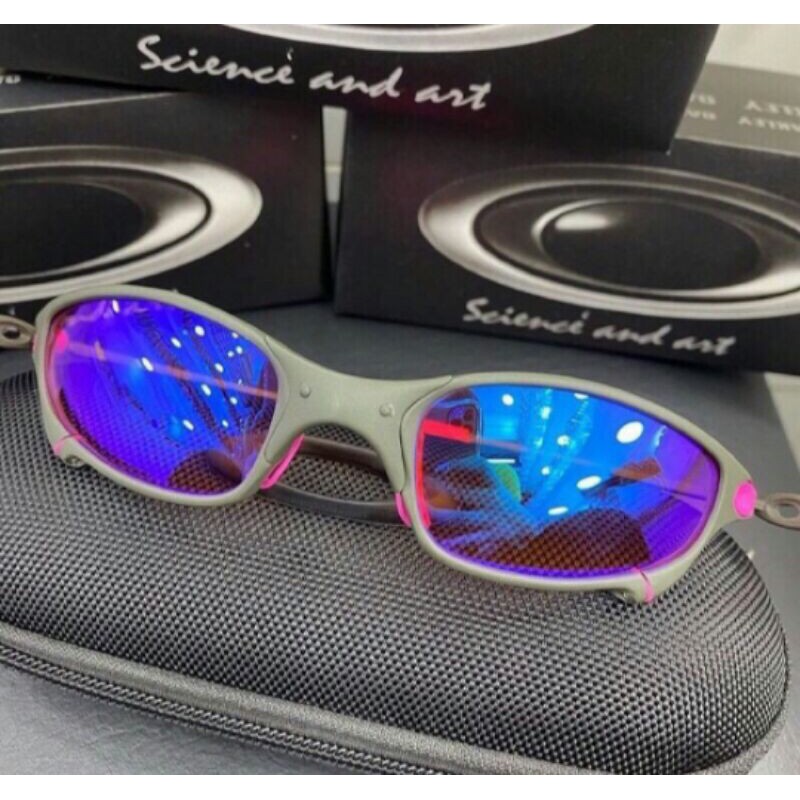 Óculos Oakley Juliet x-metal pinadas Juju