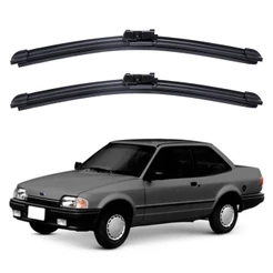 Par Palhetas Limpador Para-brisa Ford Verona 1990 A 1993 Kit