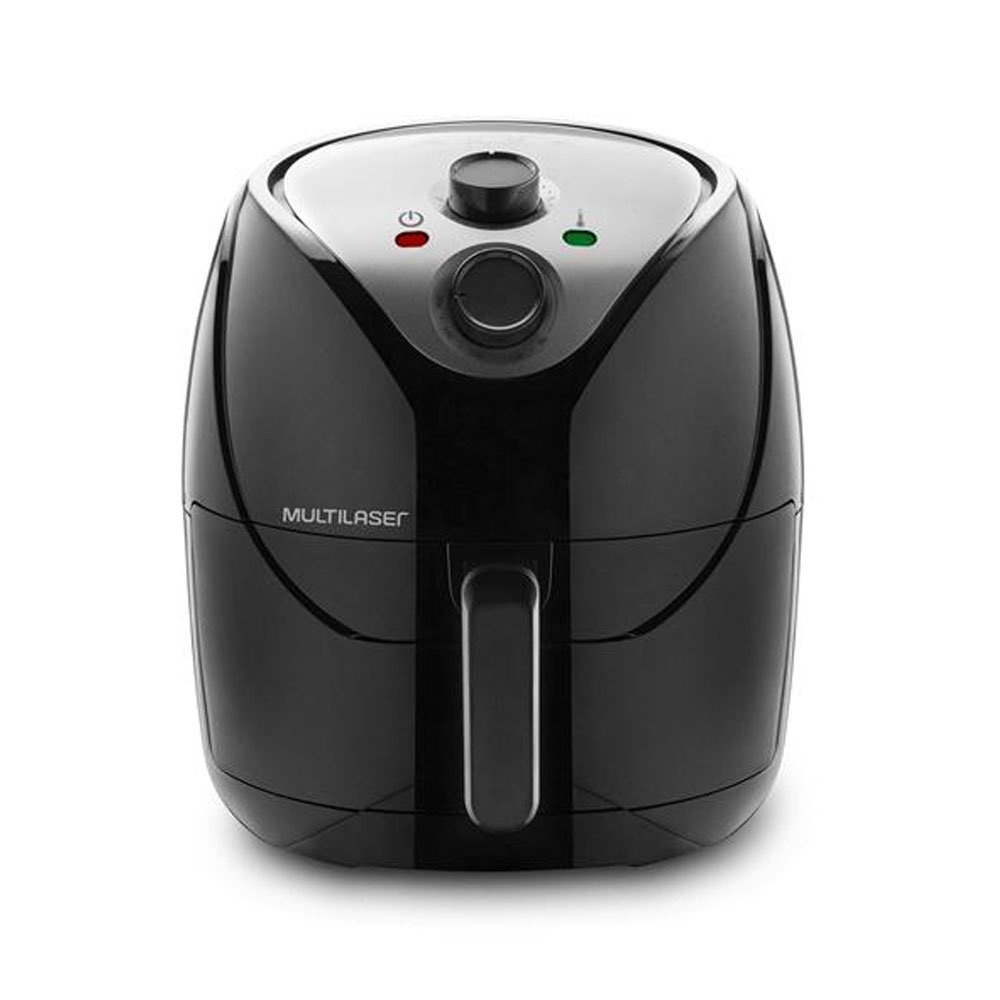 Fritadeira Elétrica Multilaser Air Fryer 1800W 6,5 Litros 220V
