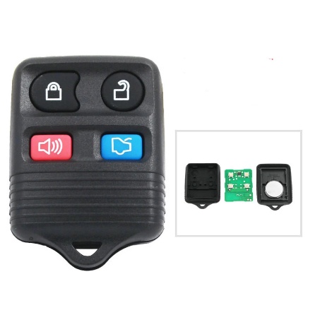 Controle Remoto Alarme Original Ford Ka Fiesta 2008 2009 2010 2011 2012 2013 4 Botões em Oferta na Shopee