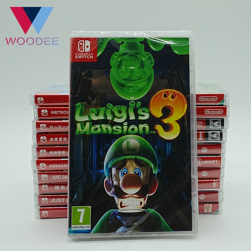 Luigi's Mansion 3 Edição Padrão Da Nintendo Switch NS Luigi3 Cartão De Jogo Físico