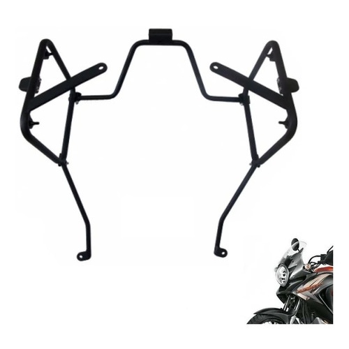 Suporte Mala Bau Lateral Transalp 700 Chapam P/ Givi Monokey