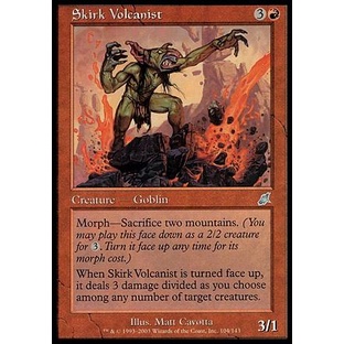 Vulcanólogo de Skirk (Goblin) - Magic The Gathering