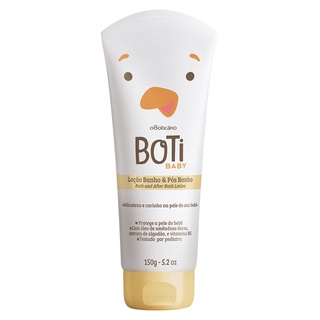 O Boticario Boti Baby Loção Hidratante De Banho E Pós Banho 150G