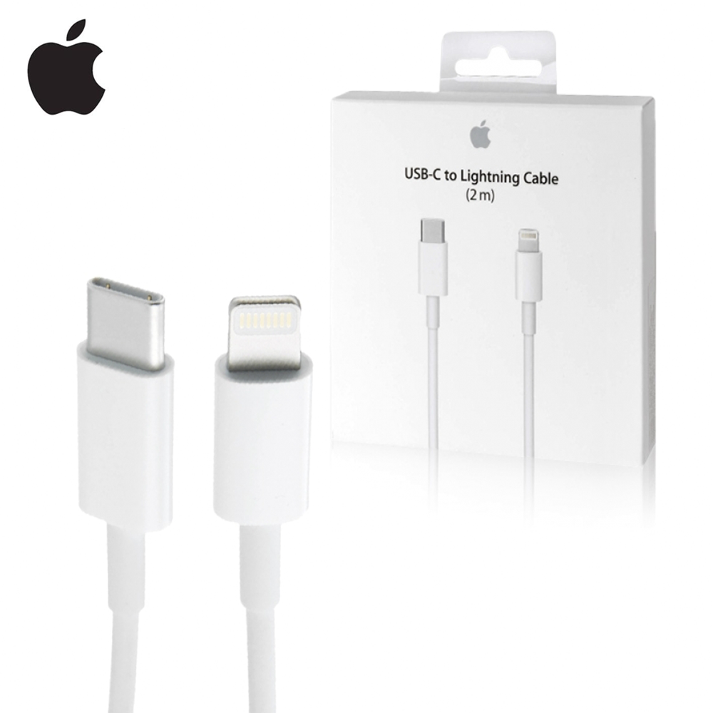 Cabo Original Alpple 2m 1m Usb-C Para Cabo Lightning 18w Usb-C Lightning Para Iphone Ipad