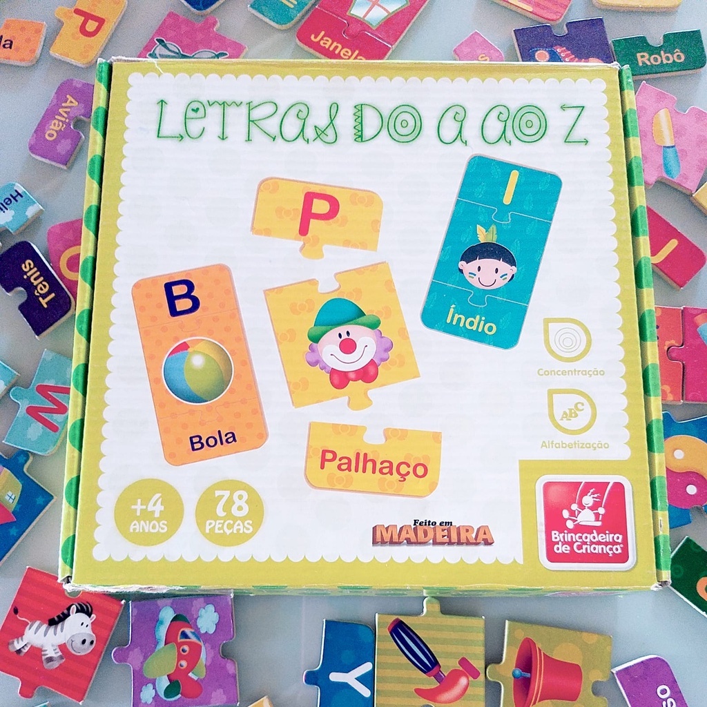 Kit Educativo RafaBox Madeira - Prancha Seleção + Aramado + Xilofone - Brinquedo Pedagógico 3+ Anos