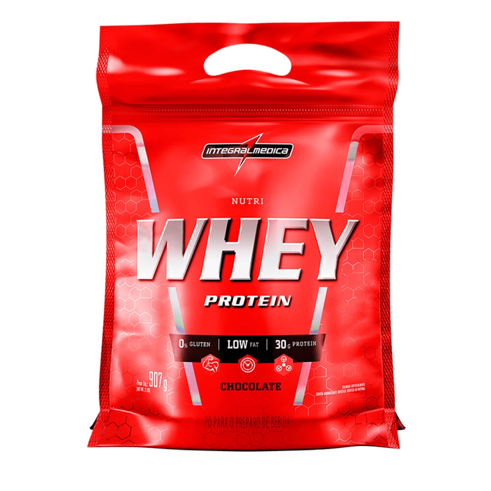 Nutri Whey Protein Refil 907g - Integralmedica