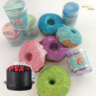 Glitter Decorativo Flex Fest 5g Pó Comestível Para Decoração De Bolo Colorido Várias Cores