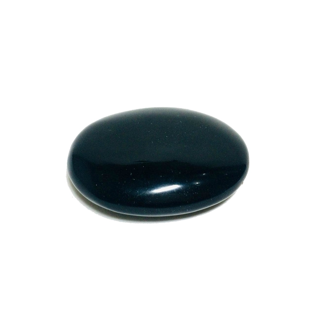 Obsidiana Pedra Vulcânica Sabonete P/ Massagem Natural Preta