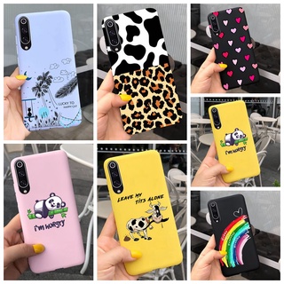 Capa Flexível Com Desenho De Panda Fofo Para Xiaomi Mi 9 SE Lite Xiomi 9se