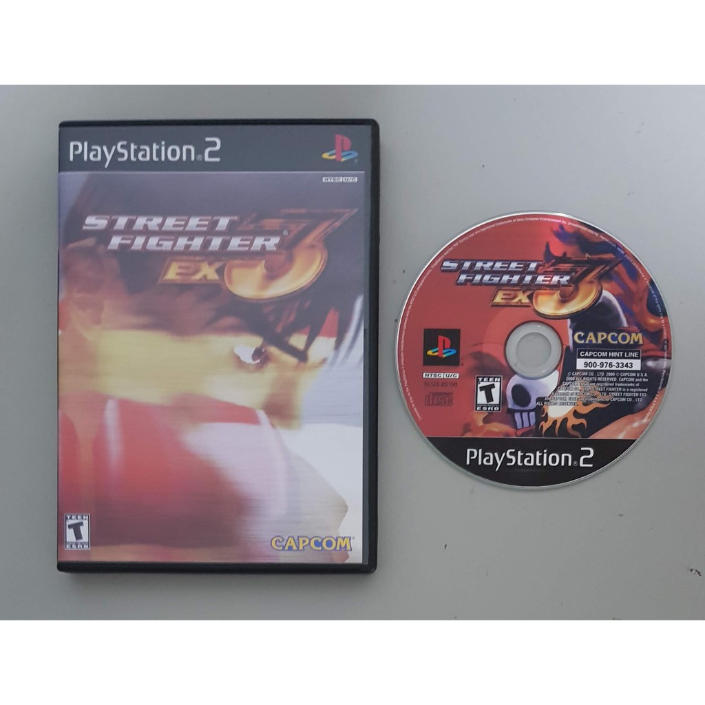 PS2 - Street Fighter EX3 EX 3 - Leia a descrição