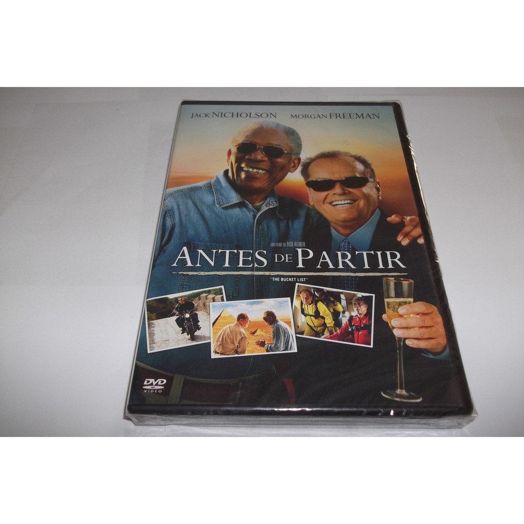 Dvd - Antes de Partir - 2007 - Jack Nicholson - Morgan Freeman - Dublado - Lacrado