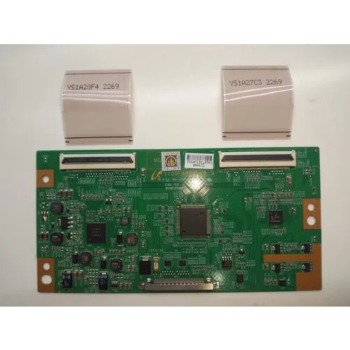 Placa Tcon Tv Samsung Ln40d550k7g ( 5100fapc2lv0.3 ) completa com cabos flat originais.