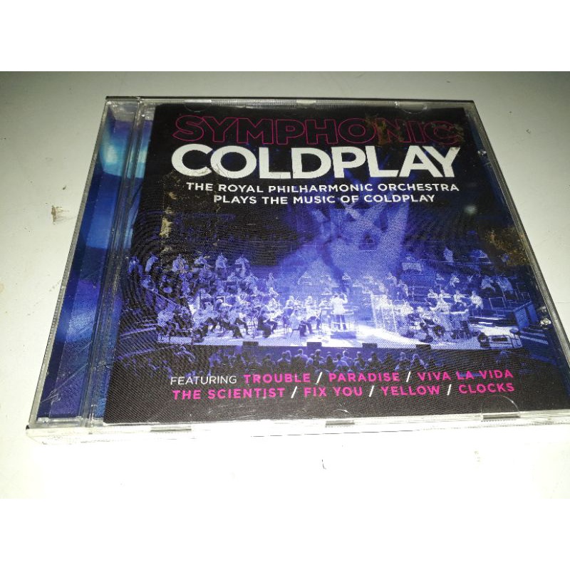 CD COLDPLAY SYMPHONIC THE ROYAL PHILHARMONIC ORCHESTRA PLAYS THE MUSIC OF COLDPLAY USADO