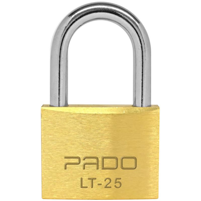Kit 10 Cadeado Pado Latao 25mm Segredo Unico