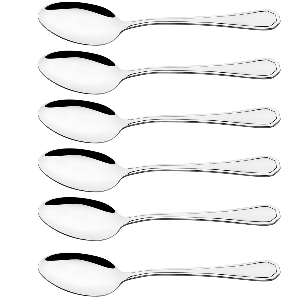 12 Colheres de Mesa Continental Original Steel GT2323 em Oferta na Shopee