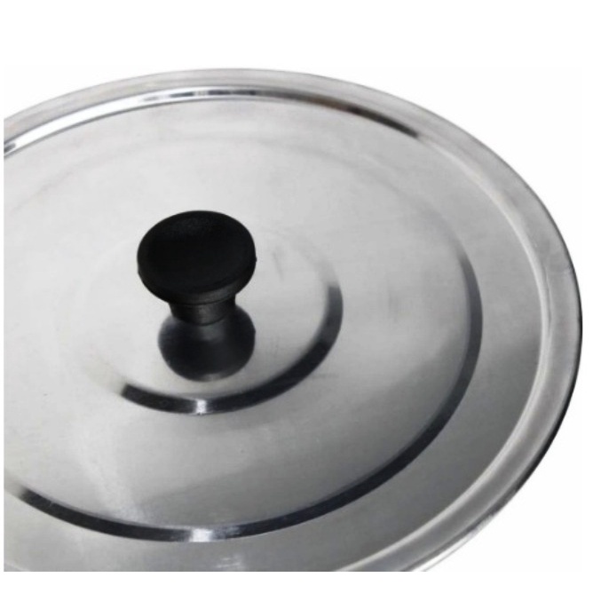 Tampa Universal de Alumínio Leve Polido para Panelas,Caçarolas,Caldeirão, Frigideira Avulso Tamanhos Diversos