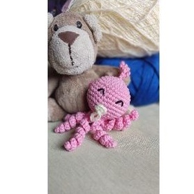 Polvinho amigurumi - Por favor leia a descrição.