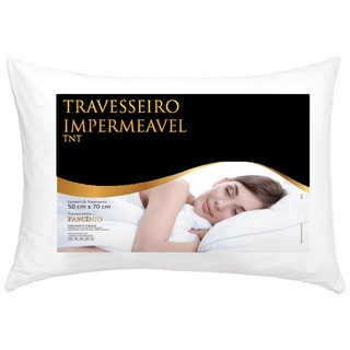Kit com 4 unidades duas capa impermeáveis e dois Travesseiros 50cm x 70
