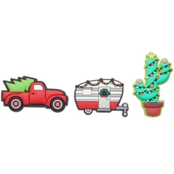Jibbitz charm viagens 3 pack unico