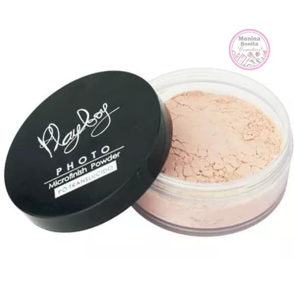 Pó Translúcido Playboy Photo Microfinish Powder em Oferta na Shopee